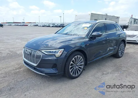 2019 Audi E-Tron Premium Plus z USA, uszkodzony, nr VIN WA1VAAGE1KB025145